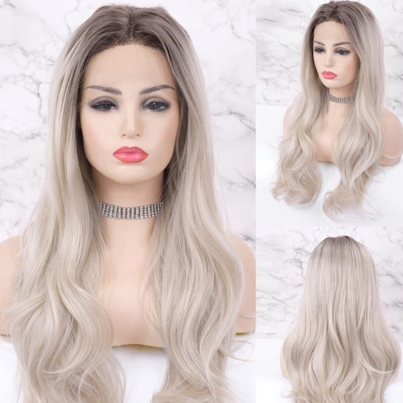 Brown Mix Blonde Lace Front Wig